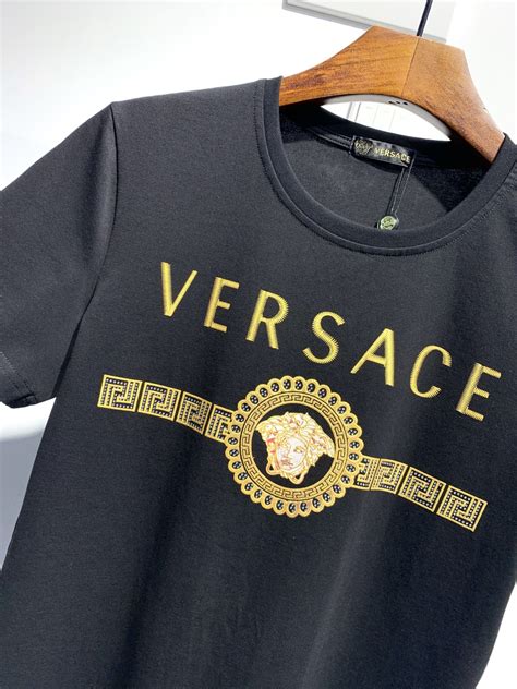 fake versace t shirt orange|versace knockoff shirts.